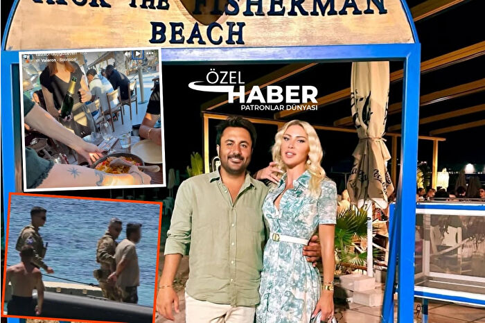 Mikonos'u karıştıran iş insanı Gökhan Seven, darp ettiği eşi Duygu Seven'i barış yemeğine çıkardı