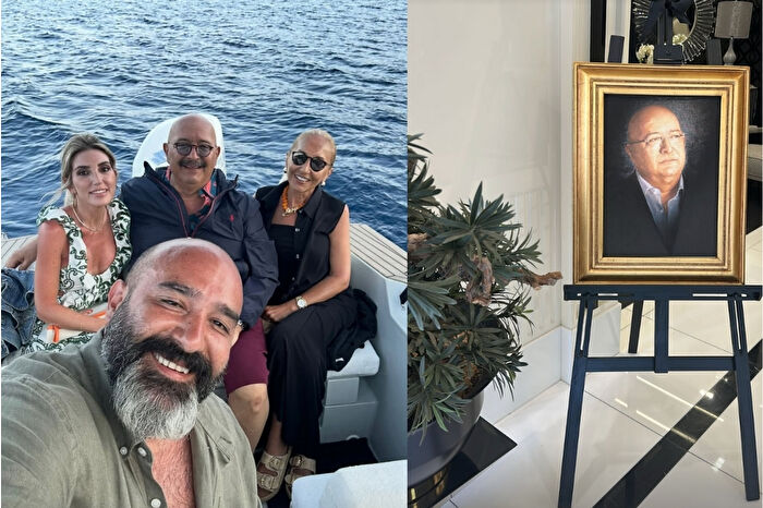 Gelin İrem Baltepe Kıral, kayınpederi Fatih Kıral’ı doğum günüde unutmadı
