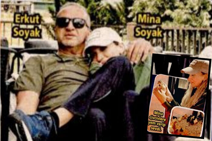 Baba Erkut Soyak ve kızı Mina Soyak'ın çiftlik günü
