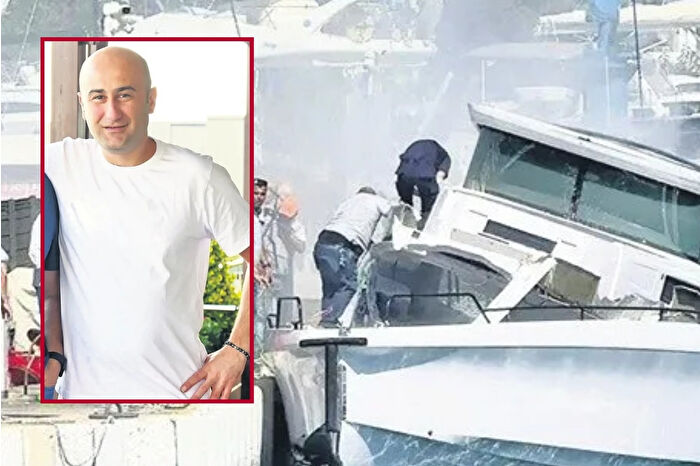 Lüks tekne yakıt ikmali sırasında patladı o teknenin sahibi iş insanı Hüseyin Yücel çıktı