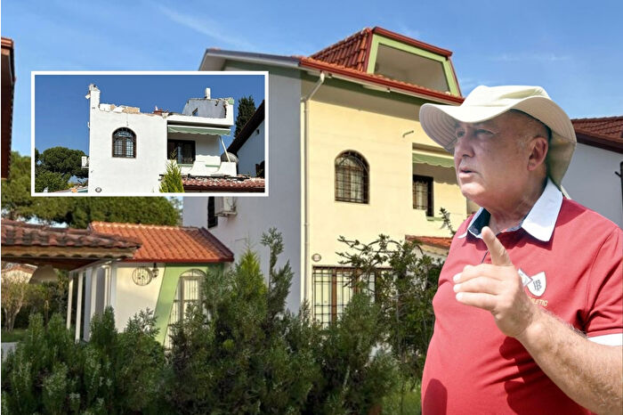Kuşadası Belediyesi’nin kaçak yapı tespiti sonrası villasındaki kaçak katı yıkan ünlü deprem uzmanı Ahmet Övgün Ercan, evini satışa çıkardı
