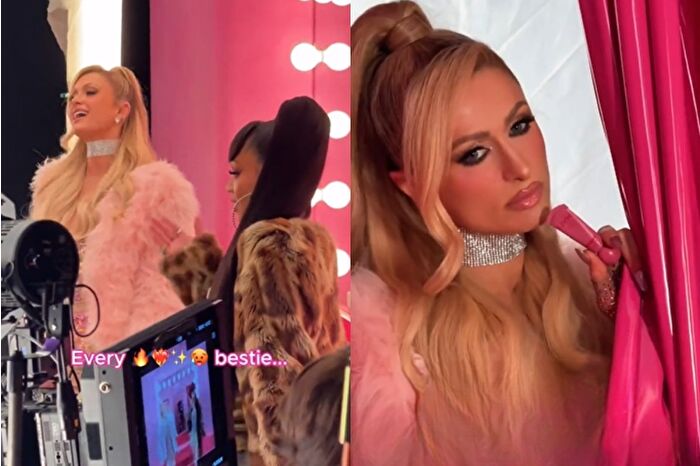 Paris Hilton'dan renkli reklam filmi