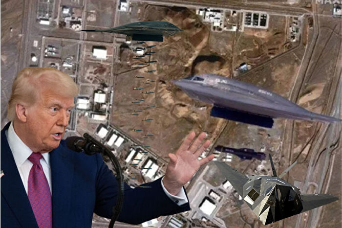 ABD İran’da üç nükleer tesisi vurdu, saldırı haberini Başkan Trump duyurdu