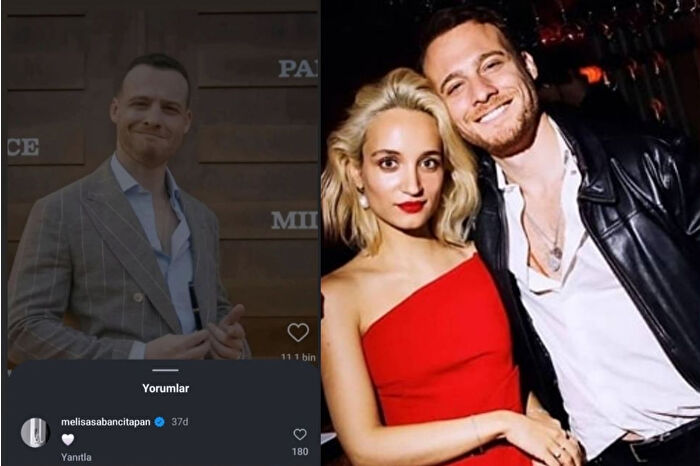 Melisa Sabancı Tapan'dan Kerem Bürsin'e kalpli mesaj