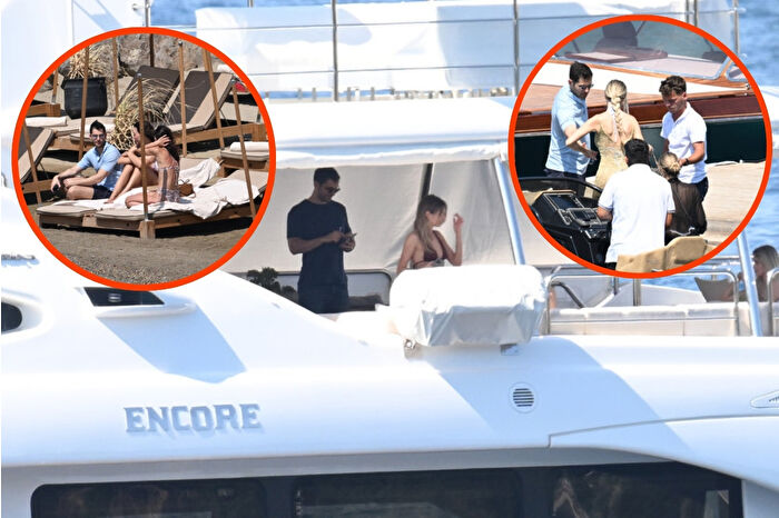 Kerim Sabancı bir grup kızla Bodrum tatilinde