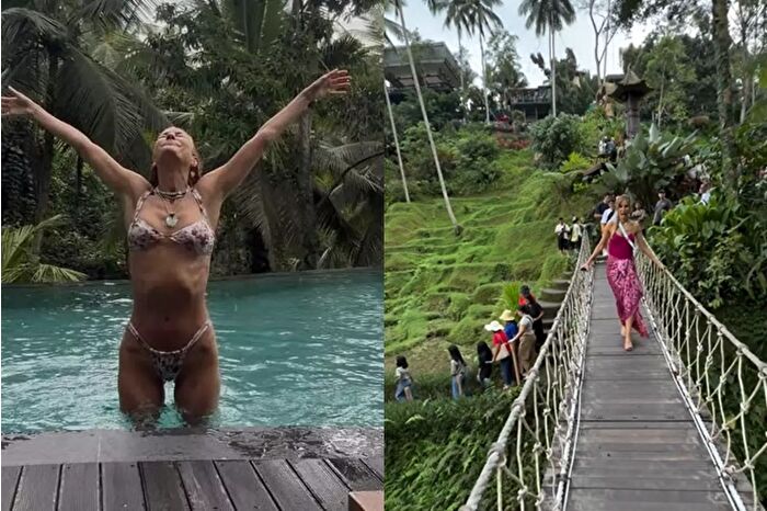 Çağla Şıkel'in Bali'de 'köprü'yle zor sınavı