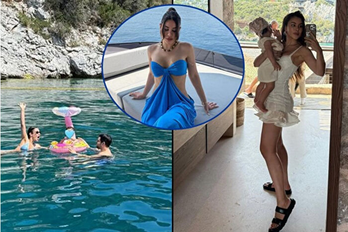 Pırıl Çetindoğan Kokuludağ Bodrum tatilinde