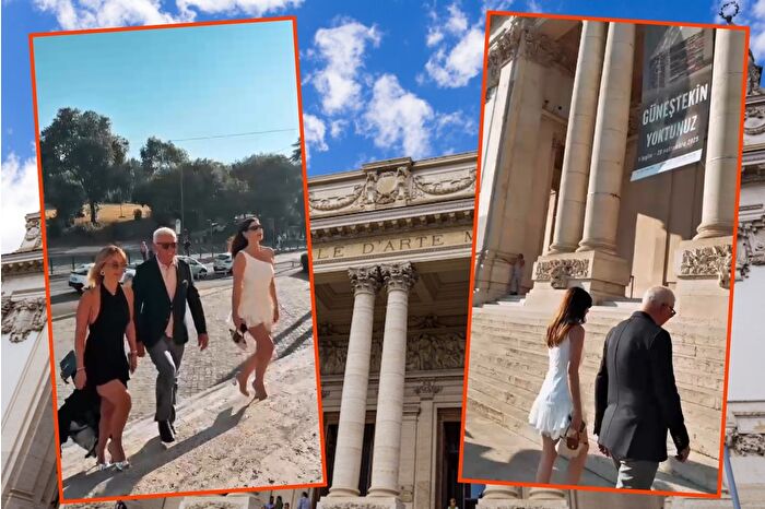 Ahmet Güneştekin'in Roma'daki 'Yoktunuz' sergisine en havalı giriş