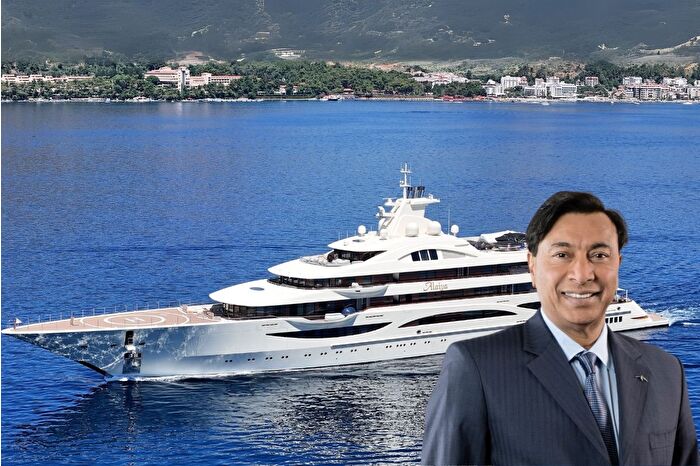 Hint milyarder Mittal'in yatı Marmaris'te