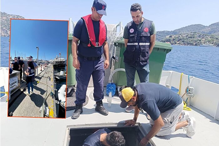 Muğla'da atık kabul tesisleri ve atık alma gemilerine 11 milyon lira ceza kesildi