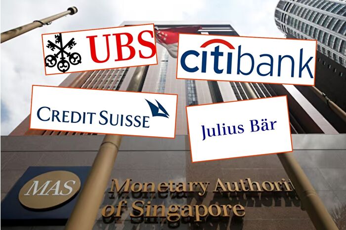 Singapur'da UBS, Citigroup, Julius Baer ve Credit Suisse'nin de arasında olduğu finans kuruluşlarına kara para cezası kesildi