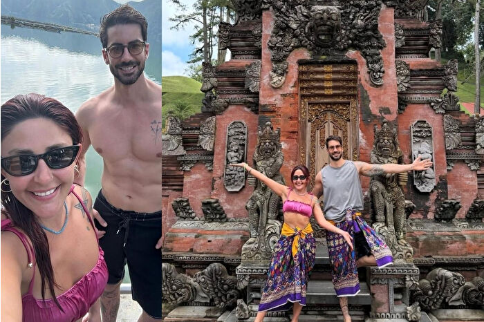 Melek Mosso ve Serkan Sağdıç ikinci balayında