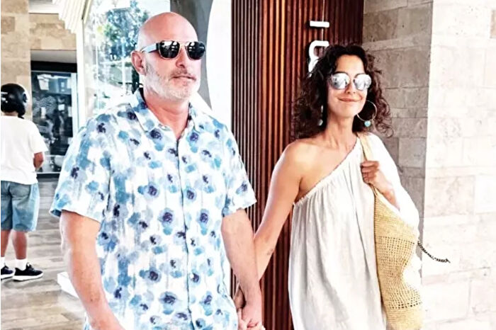 Arzum Onan ve Orkan Özkan, Yalıkavak’ta el ele alışveriş yaptı