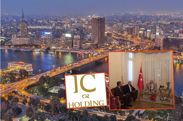 Tekstilcilerden sonra sıra müteahhitlerde: IC İçtaş temsilcileri Mısır'a gitti ilk temaslarını kurdu, Kahire Büyükelçisi'yle görüştü