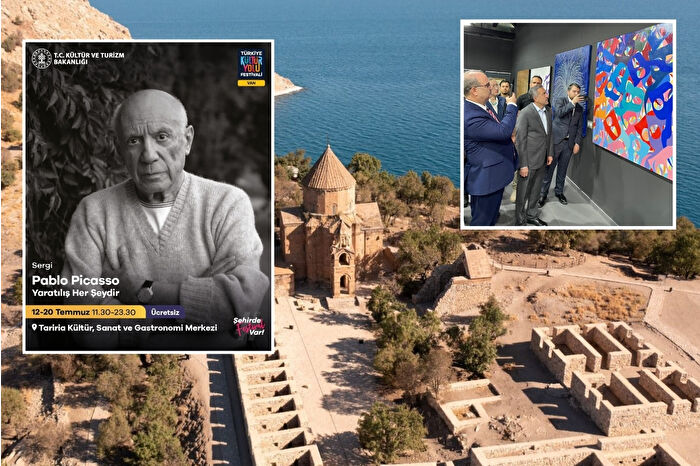 Van Kültür Yolu Festivali sanat ve Picasso ile başladı