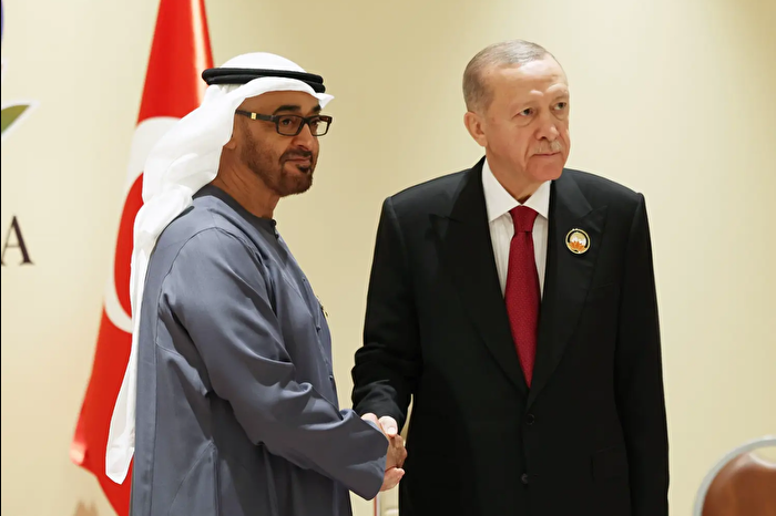 Cumhurbaşkanı Recep Tayyip Erdoğan, BAE Devlet Başkanı Al Nahyan ile görüştü
