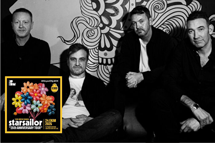 İngiliz rock grubu Starsailor, ekimde İstanbul'da hayranlarıyla buluşacak