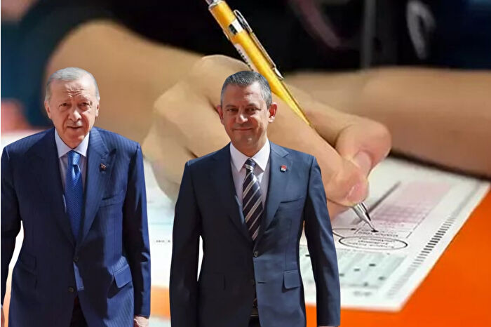 Cumhurbaşkanı Erdoğan ve CHP lideri Özel'den YKS paylaşımı