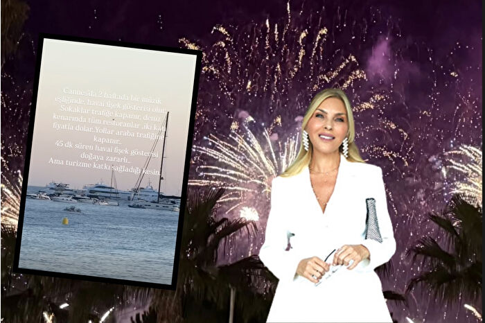 Arzu Sabancı’dan havai fişek tepkisi