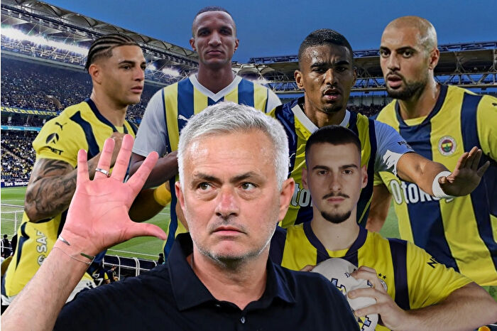 Fenerbahçe'de Mourinho, 5 futbolcu için 'satılabilir' raporu verdi