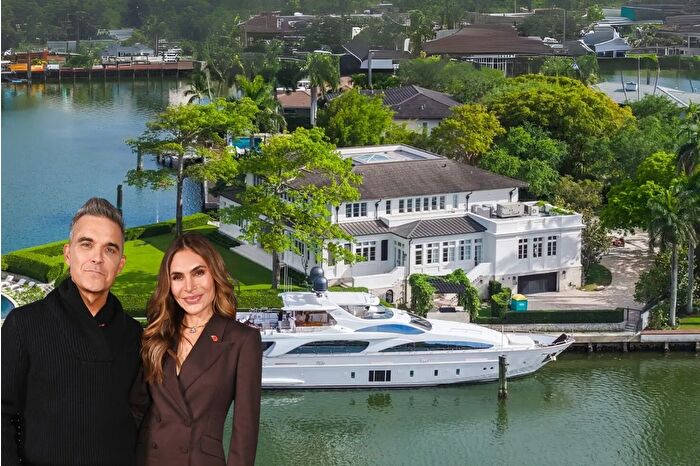 Robiee Williams, Türk asıllı eşi Ayda Field'a Florida'da 40 milyon dolara yeni bir malikane alıyor 