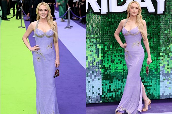 Lindsay Lohan, 'Freakier Friday' İngiltere galasında boy gösterdi