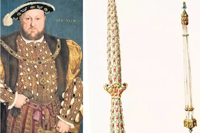 İngiltere kralı VIII. Henry’ye ait olduğu düşünülen Osmanlı yapımı kayıp hançer, Londra’daki sergide ziyaretçilerle buluşuyor