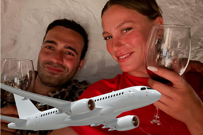 Mert Demir'e vize engeli, Serenay Sarıkaya yalnız uçtu