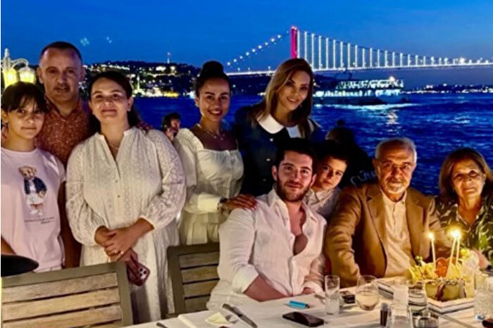 Boğaz'da yeni yaş kutlaması