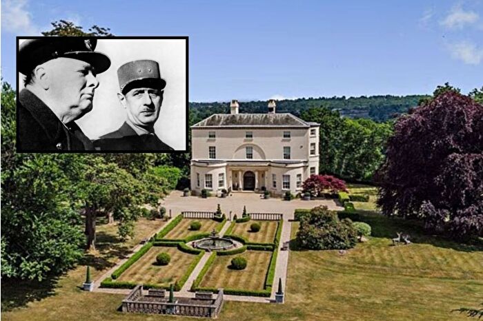 İkinci Dünya Savaşı sırasısında Winston Churchill ve Charles de Gaulle’nin buluştuğu İngiltere’deki ev satışa çıkartıldı