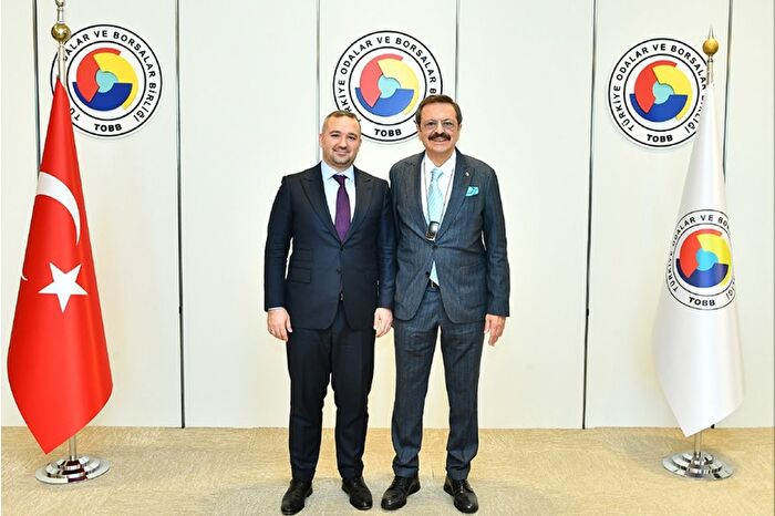 TOBB Başkanı Hisarcıklıoğlu, TCMB Başkanı Fatih Karahan ile görüştü