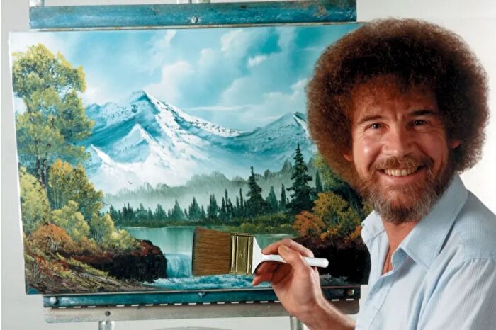 'Mutlu küçük ağaçların' ressamı Bob Ross parayı öldükten sonra buldu, iki tablosu 210 bin dolara satıldı