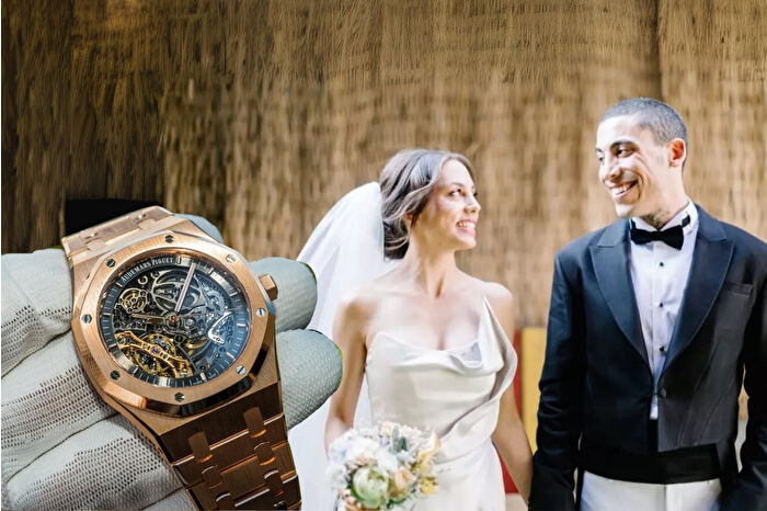 Oyuncu Öykü Karayel, eşi ünlü şarkıcı Can Bonomo'ya 2 milyon TL'lik Audemars Piguet marka saat aldı