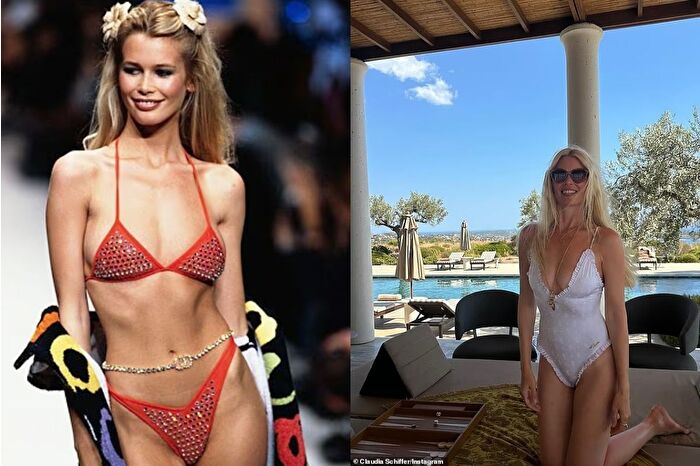 Claudia Schiffer 55 yaşında formunu koruyor