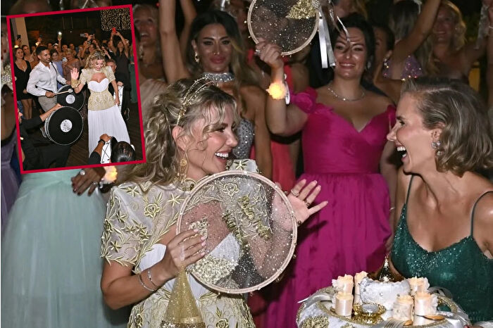 Esra Erol'un kız kardeşi Eda Erol'un görkemli kına gecesi