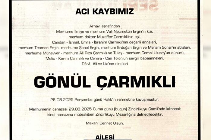 Cemiyet hayatının acı günü