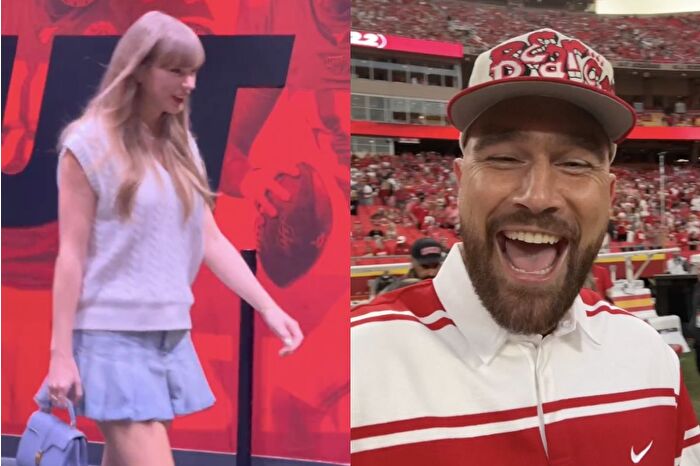 Taylor Swift ve nişanlısı Travis Kelce, Nebraska ile Cincinnati maçını izledi