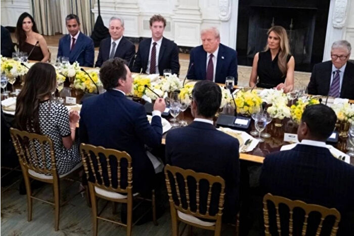 ABD Başkanı Donald Trump'ın davetinde bir tek Elon Musk yoktu