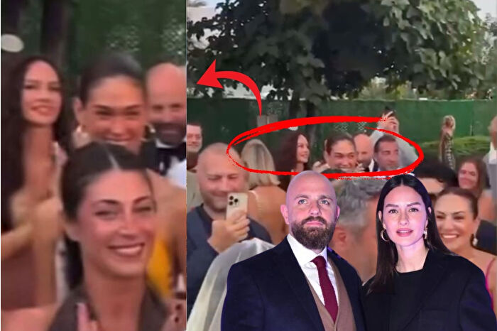 Yasemin Ergene ve İzzet Özilhan çifti boşanmanın ardından düğünde görüntülendi: Ayrılsak da beraberiz