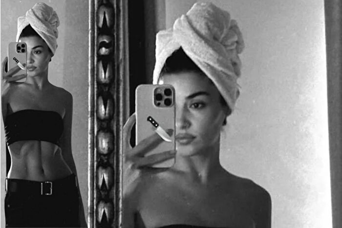 Hande Erçel'den ayrılık sonrası karın kası şovu