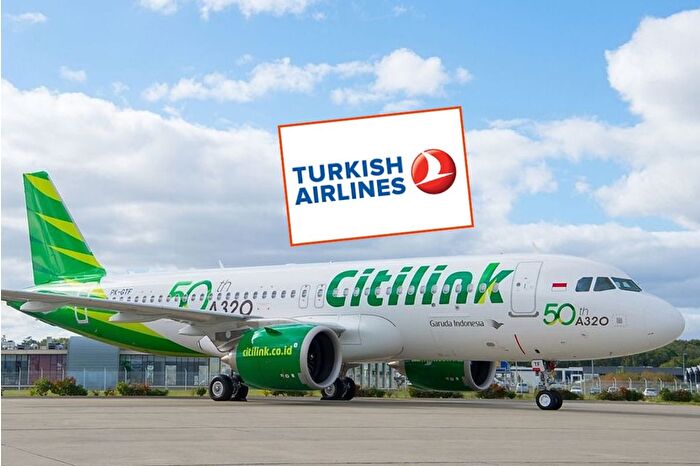 Endonezyalı hava yolu şirketi Citilink'in bakımını THY Teknik AŞ yapacak