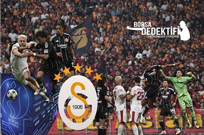Frankfurt'tan 5 gol yiyen Galatasaray'ın hisseleri yüzde 5 düştü