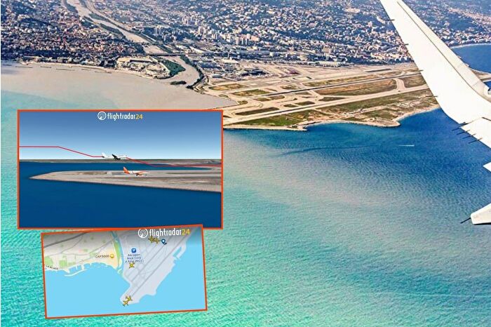 Fransa'nın Nice Havalimanı'nda uçak iniş yerine kalkış pistine yöneldi, çarpışma kıl payı atlatıldı