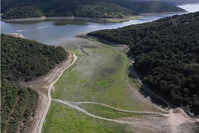 İstanbul'a su sağlayan barajlardaki doluluk oranı yüzde 29,87 olarak ölçüldü