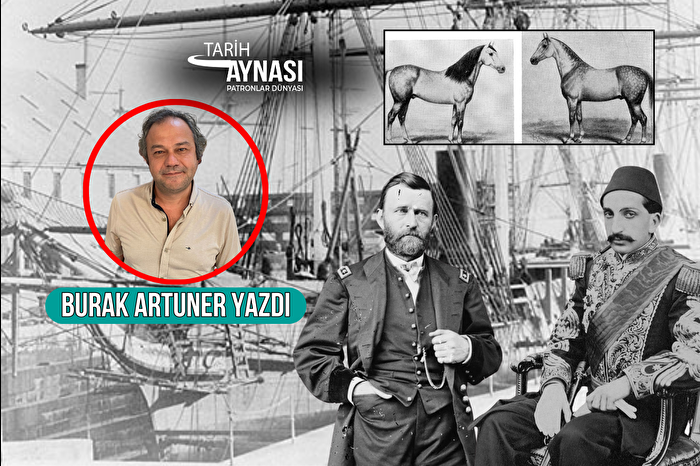 İstanbul'a gelen ilk ABD Başkanı General Grant'a Padişah Abdülhamid, iki nadide Arap atı hediye etmişti