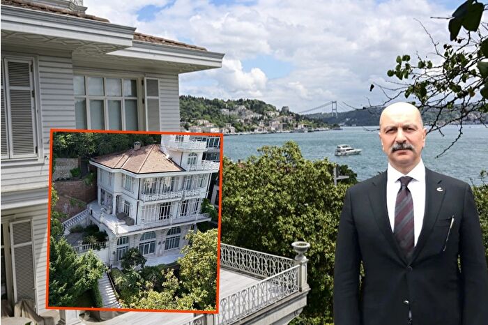 FETÖ firarisi Akın İpek'in İstanbul Boğazı'ndaki Beyaz Köşk'ü 115 milyon lira indirimle satıldı ancak alan açıklanmadı
