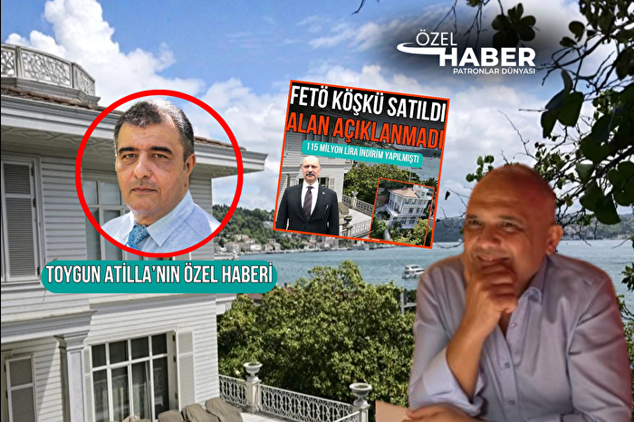 FETÖ'cü Akın İpek’in Beyaz Köşkü’nin yeni sahibi denizcilik devi Ali Bekmezci