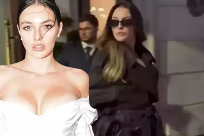 Bükreş Moda Haftası’nda boy gösteren oyuncu Melis Sezen'den sürpriz imaj değişikliği