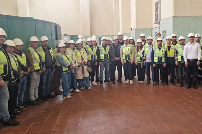 Türkiye Elektrik Sanayi Birliği'nden Sarıyar HES'e ziyaret