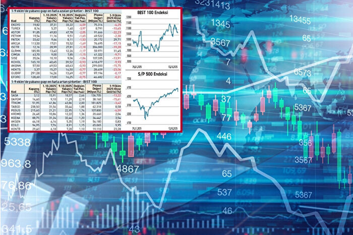Borsa düşerken yabancılar Sasa ve DAP hisselerini topladı